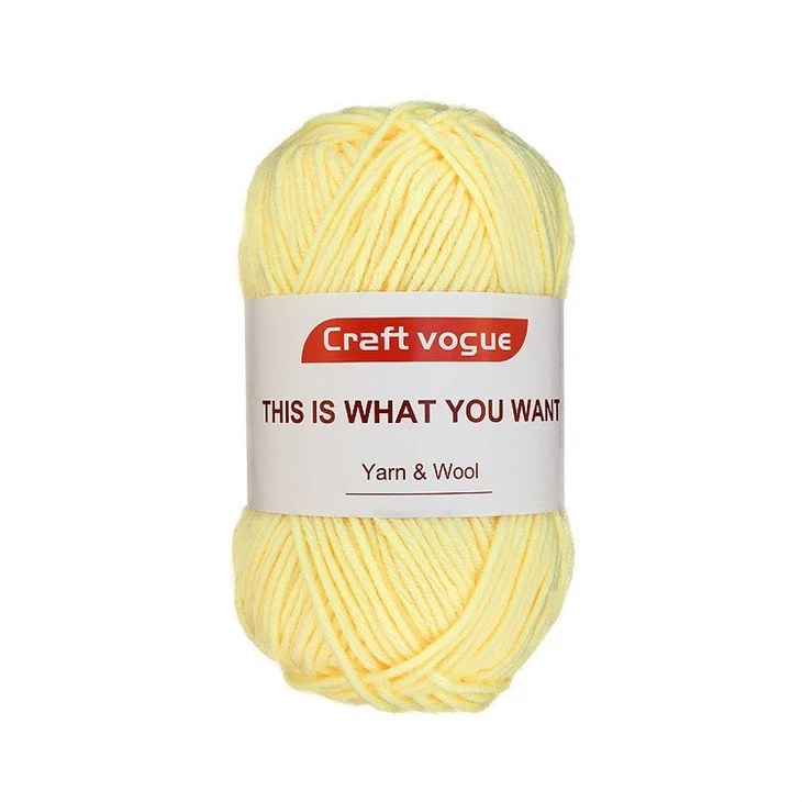 bamboo acrylic blend yarn