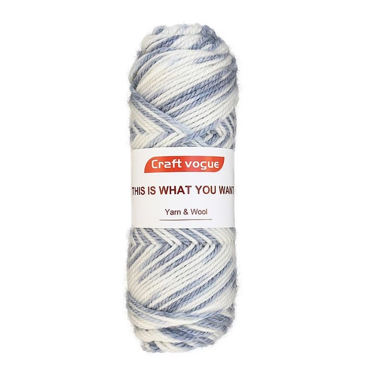 Multi Coloured Aran Wool Yarn