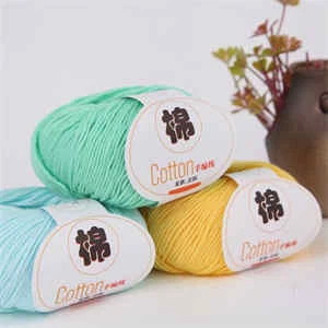 Organic Fingering Weight Cotton Yarn