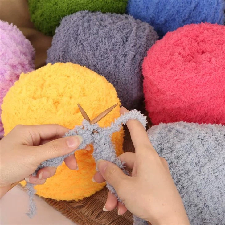 100 polyester chunky yarn